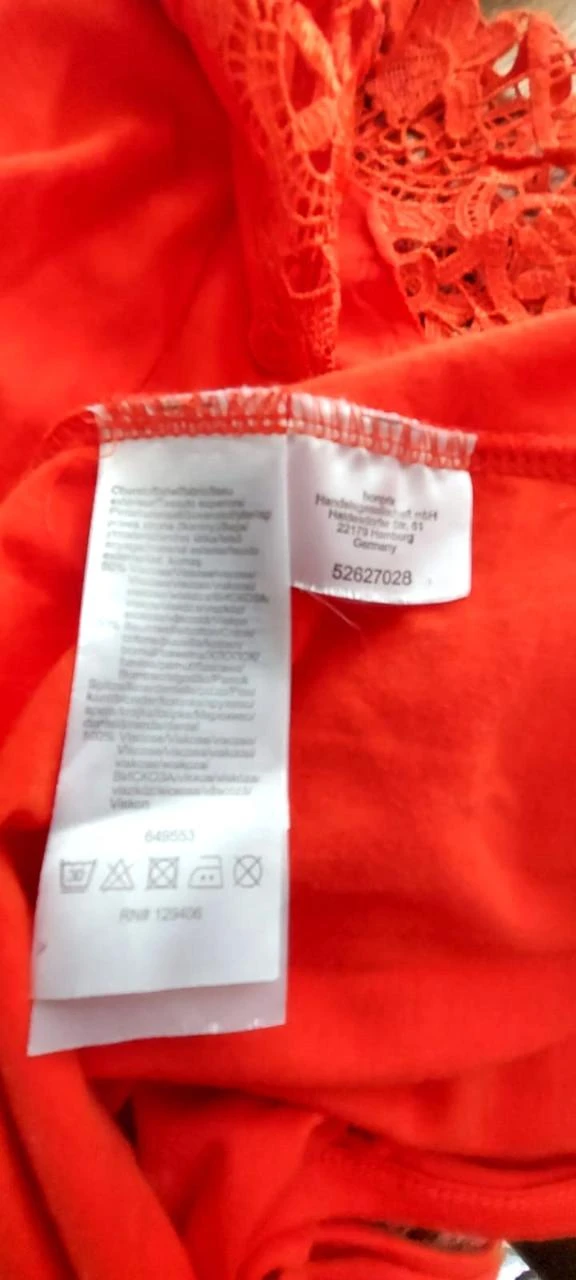 Vestido Bonprix com renda e detalhe de laço, tamanho 40/42 – photo 4